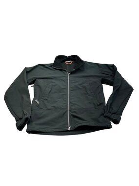 Ibex Climawool Softshell Zip Up Jacket Mens Size M *Flaws Pockets Hiking Outdoor